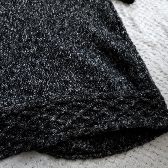 Prana Angelica Duster Cardigan Long Gray Knit sz XL - Picture 7 of 10